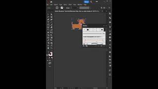 Adobe illustrator Tutorial  How to create a brush that draw dachshund dog illustrator [upl. by Andree769]