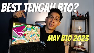 An Actual Good Tengah BTO  May 2023 HDB BTO Masterplan Review [upl. by Valenba]