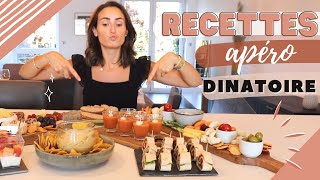 APERO DINATOIRE pour lété ✨  06 recettes simples et délicieuses [upl. by Darrel]