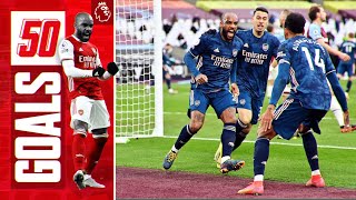 All 50 of Alexandre Lacazettes Premier League goals [upl. by Eaton]