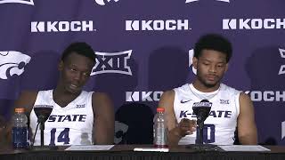 KState Mens Basketball  Players Press Conference  December 1 2024 [upl. by Mckale]