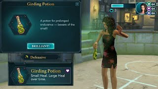 Girding Potion Spell Harry Potter Hogwarts Mystery [upl. by Sirrad]