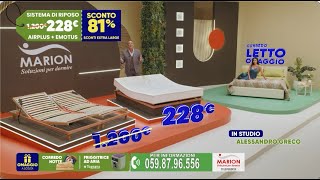 Offerta MATERASSI MARION SCONTI EXTRA LARGE Tel 0598796556 [upl. by Eilssel]