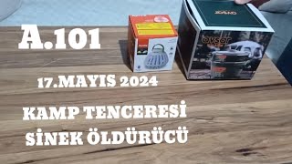 A101 KAMP TENCERESİ VE SİNEK ÖLDÜRÜCÜ [upl. by Liamaj]