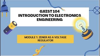 ZENER AS A VOLTAGE REGULATOR [upl. by Siuqcram]