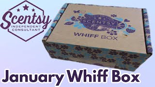 Scentsy Whiff Box January 2024 [upl. by Phyllida]