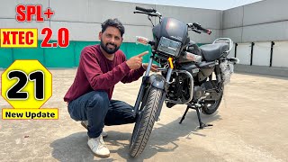 New Hero Splendor  Xtec 20 2024 Model All Latest Features Review [upl. by Lenej]