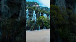 waterfallswaterfall sounds in Kurdistan water waterfall beautiful ytshortsshortsvideo [upl. by Bordie]