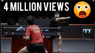 Table tennis Top 14 Impossible Rallies [upl. by Enasus]