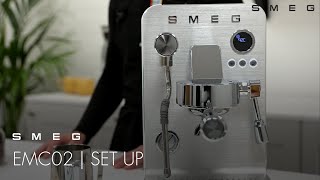 How to Set up Your Machine  Smeg EMC02 [upl. by Shing]