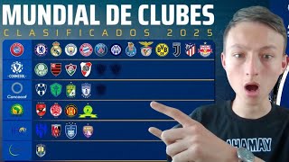 quotLos Mejores Equipos del Mundo en el mundialdeclubes2025  Lista Oficialquot [upl. by Hseham]