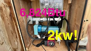 DIY inline water heater for stock tank hot tub [upl. by Adnov]