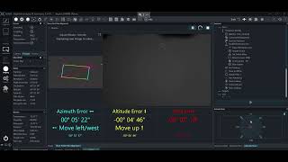 Automated Polar Alignment with NINA Three point polar alignment and Avalon UPAS [upl. by Mahalia]