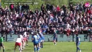 Mistral Tv  2014 04 27 Rugby  18 de Finale RCAV contre Lannemezan [upl. by Godderd]