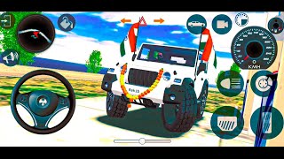 Modified Mahindra Thar Car Games Indian Cars Gadi Wala Game  Car Game Android Gameplay 2024 [upl. by Nancy152]