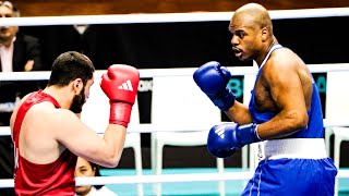 Jamar Talley USA vs Narek Manasyan ARM World Olympic Qualifiers 2024 92kg [upl. by Juster]