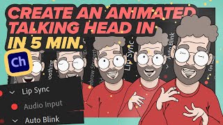 Animate Yourself In Adobe Character Animator  Tutorial [upl. by Berey]