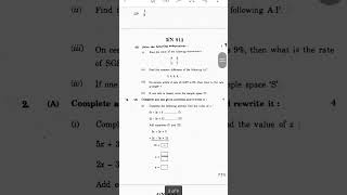 10th std Maths 1  Algebra  PYQ  2023  Comments if you want solution 😁 maths mathspyq algebra [upl. by Arodoeht]