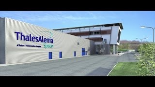 Thales Alenia Space New industrial site in LAquila inaugurated [upl. by Ecikram544]