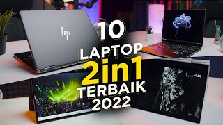 10 Laptop 2 in 1 Terbaik 2022 versi Pemmzchannel [upl. by Halyahs]