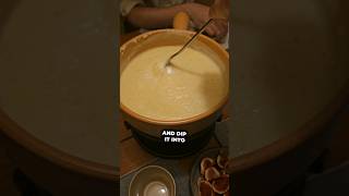 Traditional Swiss Cheese Fondue 🧀  Quick step by step Guide [upl. by Nivac]