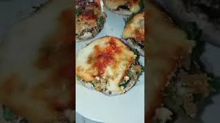 Funghi Champignon Ripieni al Forno alla Siciliana  SUBSCRIBE TO MY CHANNEL PLEASE [upl. by Cott]