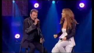 Blueberry Hill  Celine Dion and Johnny Hallyday [upl. by Pelaga]