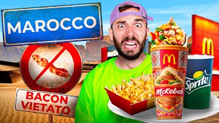 Provo il MCDONALDS in MAROCCO Meglio dellItalia [upl. by Hugon]