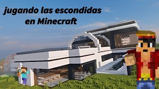 JUGAMOS A LAS ESCONDIDAS EN MINECRAFT  😸 [upl. by Ayardna]