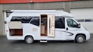 FullTime Living in a Small Luxury Motorhome  Hobby Drive 65 FL Premium First Class – A Must See [upl. by Eelydnarb426]