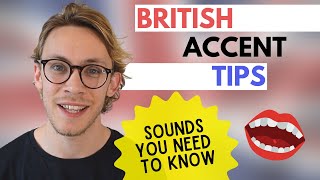 How to Speak With a British Accent RP  4 Important Sounds [upl. by Yborian794]