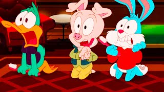 Tiny Toons Looniversity 2024  Funny Moments  Skulls and Sillybones [upl. by Alenas6]