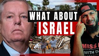 Lindsey Graham concerned about Israel more than Americans of Hurrican Helene [upl. by Sharman]