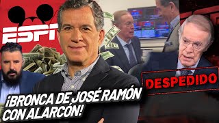 ¡ALARCÓN SE CH1NGA A JOSÉ RAMÓN ESCÁNDALO EN ESPN [upl. by Nagirrek]