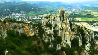 Landscape of the day  Stage 15 Mende  Valence  Tour de France 2015 [upl. by Reniar]