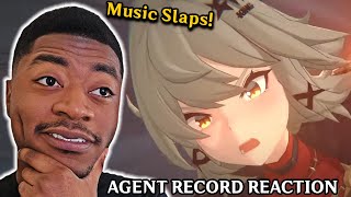 THE MUSIC IS FIRE Agent Record  Caesar King Reaction [upl. by Nyrroc]