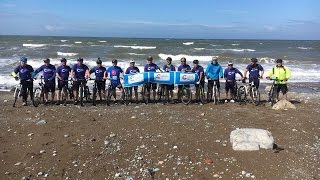 Coast to Coast Charity Bike Ride Workington to Redcar  8 9 amp 10 July 2016 [upl. by Ameluz]