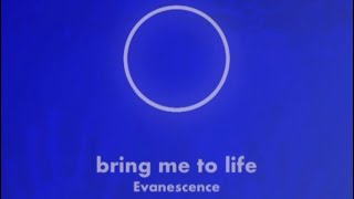 Bring me to life  Evanescence  Slowed  Audio Vizualization [upl. by Slack893]