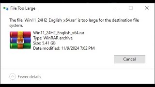 Dosya Boyutu Çok Büyük Hatası Nedir Nasıl Çözülür  Quick Solution for The File is Too Large Error [upl. by Kihtrak]