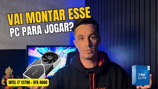 ELE N NÃO PODE MONTAR ESSE COMPUTADOR PARA RODAR OS JOGOS [upl. by Aciretahs]