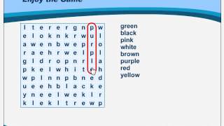 Word Search  VocabularySpellingCity Games [upl. by Skippie]