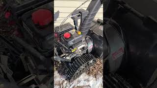 TroyBilt Snowblower 26quot Warnke estate online auction Mar 13th Iroquois SD benmeyerauctionscom [upl. by Haslam699]