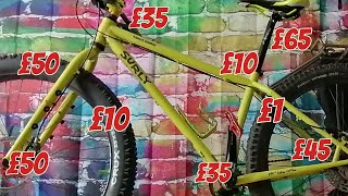 Surly Karate Monkey cost of individual parts custom build [upl. by Erdna]