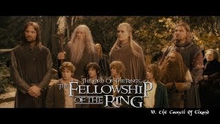 LOTR  The Fellowship of the Ring Music Only [upl. by Wallack979]