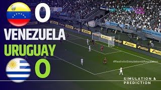 VENEZUELA 00 URUGUAY  Resumen • Eliminatorias Sudamericanas 2024 SimulaciónRecreación [upl. by Osterhus780]