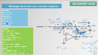 EP9 Amplificateur Opérationnel Montage inverseur avec circuit complexe [upl. by Sinned]