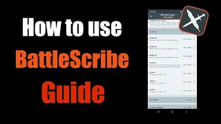 How to use Battlescribe  Guide for Beginners [upl. by Adiel]