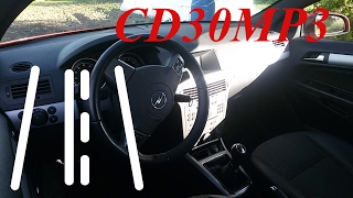 CD30MP3 Магнитола Opel Astra H Как достать и установить AUX [upl. by Ahsiuqet879]