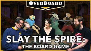 Lets Play SLAY THE SPIRE THE BOARD GAME  Overboard Episode 45 [upl. by Nwahsav72]