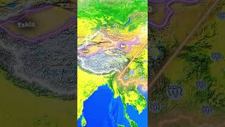 Why 94 of Chinas Population Lives East of This Line ytshorts historygeography geography [upl. by Aninat]